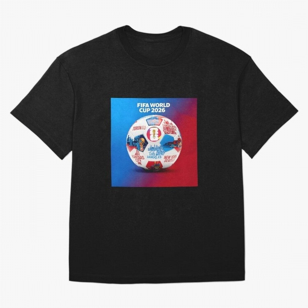 North America Football 2026 Classic T-Shirt Stand with FIFA World Cup 2026 USA Canada Mexico Featuring Messi, Neymar and Mbappe, Netherlands Energy, Championship Spirit, Famous Goals, Roaring Crowds and International Football Unity; Ideal for