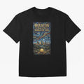 Houston Starry Night Skyline World Cup 2026 Soccer Poster ¡ª Van Gogh Fine Art Print Classic T-Shirt Feel the Roar of FIFA World Cup 2026 Group Stage Filled with Haaland, France Energy, Soccer Culture, Superstar Moments, National Team Dreams and