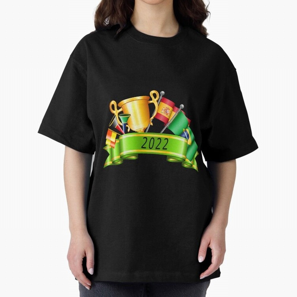 World Cup 2022 Qatar Spain Brazil Classic T-Shirt Feel the Roar of FIFA World Cup 2026 Group Stage Made for Cristiano Ronaldo, France and Portugal Energy, Vintage Soccer Flavor, Modern Football Stars, National Flags and Final Night Emotion; Created