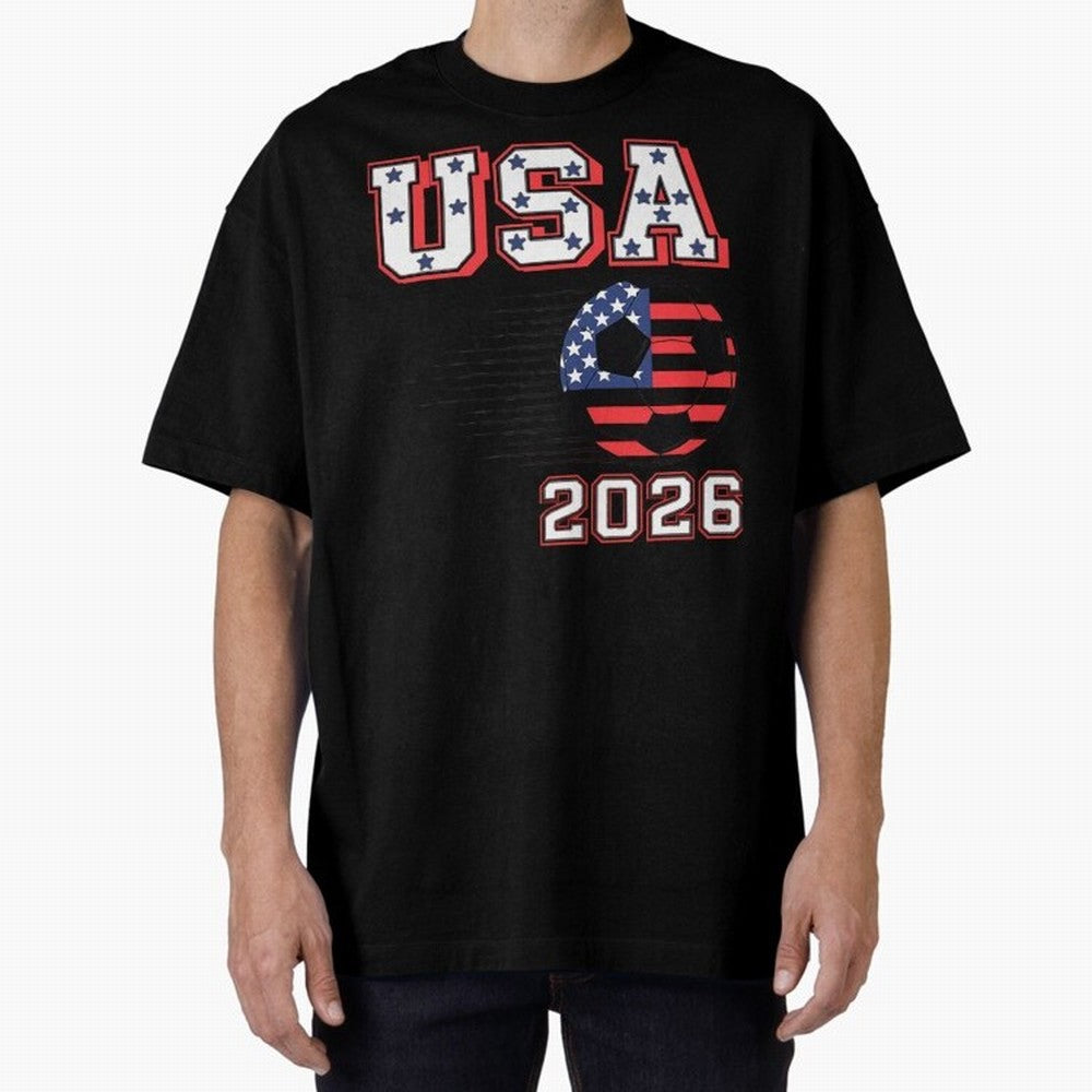 Vintage USA World Cup, Fifa World Cup 2026 Classic T-Shirt Showcase FIFA World Cup 2026 USA Canada Mexico for Fans of Messi, Neymar and Mbappe and England and Germany, Bringing Soccer Culture, Superstar Moments, National Team Dreams and Competitive