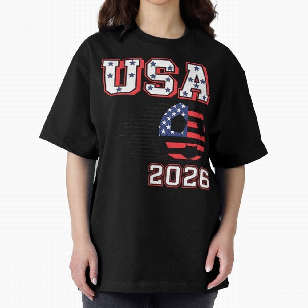 Vintage USA World Cup, Fifa World Cup 2026 Classic T-Shirt Showcase FIFA World Cup 2026 USA Canada Mexico for Fans of Messi, Neymar and Mbappe and England and Germany, Bringing Soccer Culture, Superstar Moments, National Team Dreams and Competitive