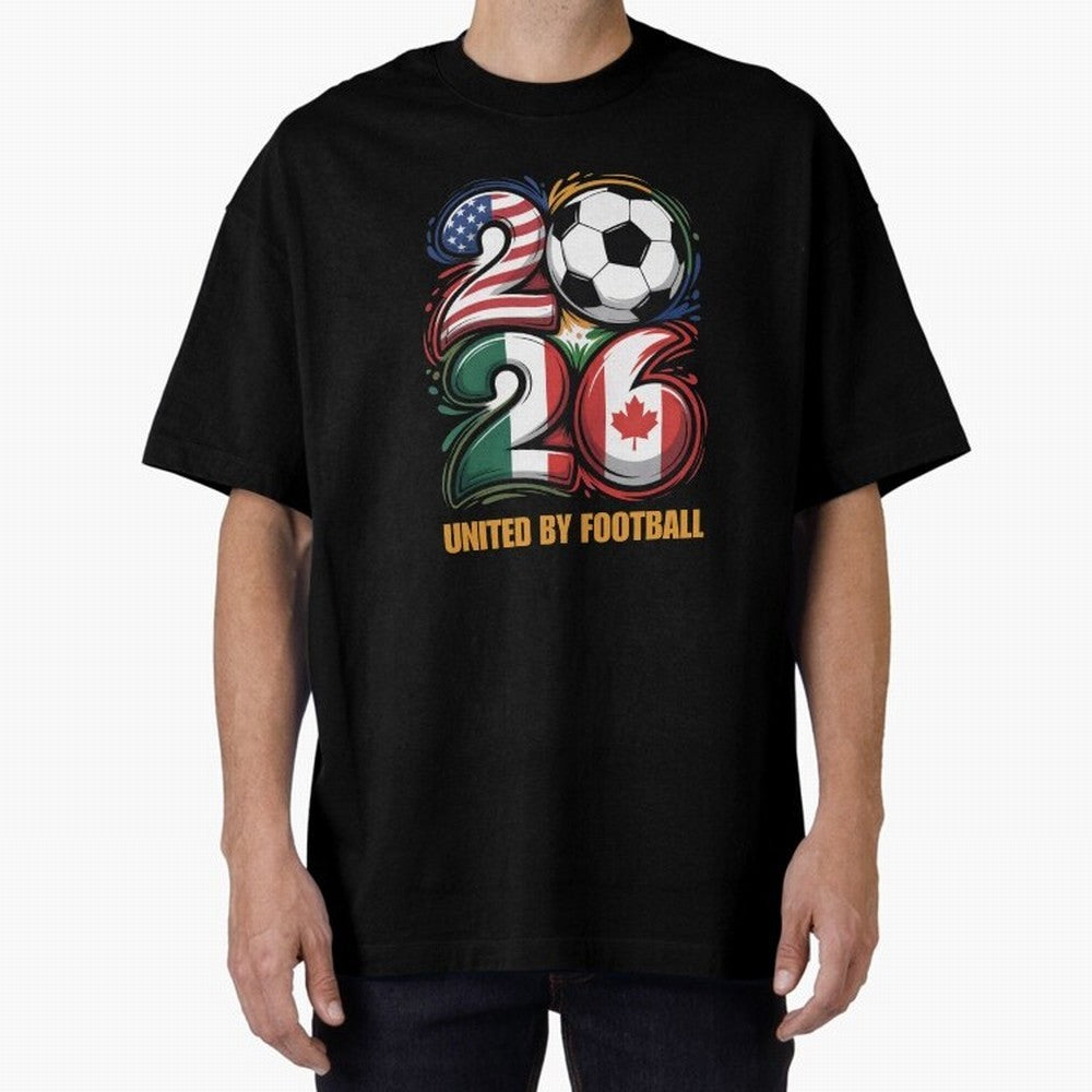 United by Football Soccer Fan Gear 2026 Classic T-Shirt Bring Champion Energy into Match Day Hype around FIFA World Cup 2026, Messi, Spain, Vintage Soccer Flavor, Modern Football Stars, National Flags and Final Night Emotion; Ideal for Football