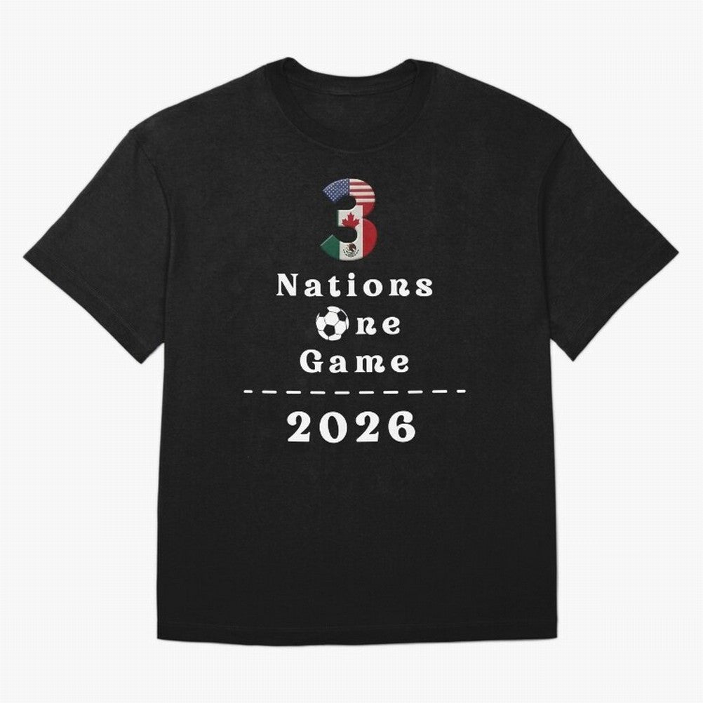 World Cup 2026 Host Nations Classic T-Shirt Bring Home FIFA World Cup 2026 USA Canada Mexico Celebrating Messi, CR7 and Mbappe, Netherlands Energy, Championship Spirit, Famous Goals, Roaring Crowds and International Football Unity; Built for
