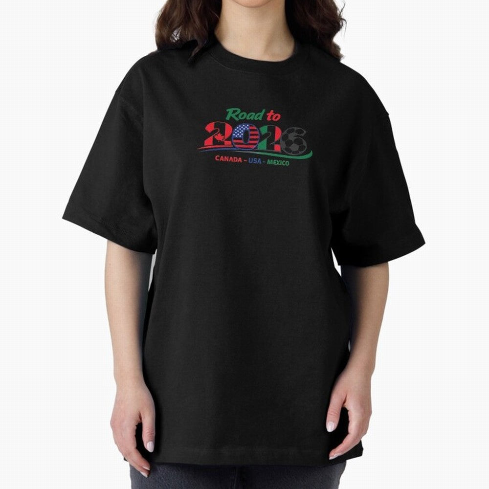 2026 Football Fan Design - North America - Three Nations One Dream Classic T-Shirt Keep the Match Day Mood of the FIFA World Cup 2026 Group Stage Journey through Messi, Neymar and Mbappe Highlights, England Pride, Classic Soccer Heritage,