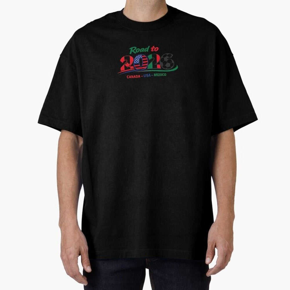 2026 Football Fan Design - North America - Three Nations One Dream Classic T-Shirt Keep the Match Day Mood of the FIFA World Cup 2026 Group Stage Journey through Messi, Neymar and Mbappe Highlights, England Pride, Classic Soccer Heritage,