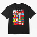 Countries Participating In The World Cup 2022 Qatar Classic T-Shirt Bring Global Tournament Vibes to Match Day Hype around FIFA World Cup 2026 USA Canada Mexico, Messi, CR7 and Mbappe, Argentina, Football Festival Excitement, Trophy Ambitions,