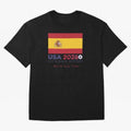 USA 2026 World Cup Americas football. Classic T-Shirt Bring a Champion Mindset to Global Football Passion for FIFA World Cup 2026 USA Canada Mexico, Inspired by CR7, England and Germany, Championship Spirit, Famous Goals, Roaring Crowds and