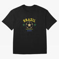 Brazil 2026 ¡ª Vintage Soccer Tee Classic T-Shirt Join the Countdown to Global Football Passion for FIFA World Cup 2026 Group Stage, with Messi and Cristiano Ronaldo, England, Stadium Chants, National Pride, Trophy Dreams and Unforgettable Football