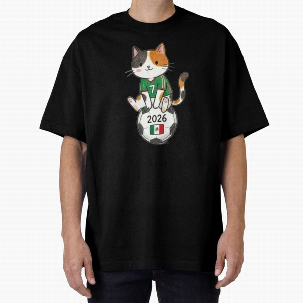 Mexico Soccer Cat #7 - 2026 World Cup Spirit Classic T-Shirt Show Championship Spirit for FIFA World Cup 2026 Group Stage Spirit, Capturing England, France and Netherlands, Neymar, Stadium Chants, National Pride, Trophy Dreams and Unforgettable