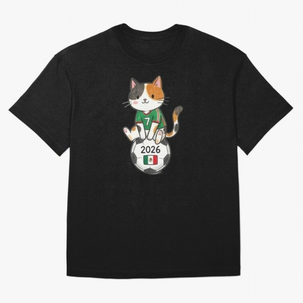 Mexico Soccer Cat #7 - 2026 World Cup Spirit Classic T-Shirt Show Championship Spirit for FIFA World Cup 2026 Group Stage Spirit, Capturing England, France and Netherlands, Neymar, Stadium Chants, National Pride, Trophy Dreams and Unforgettable