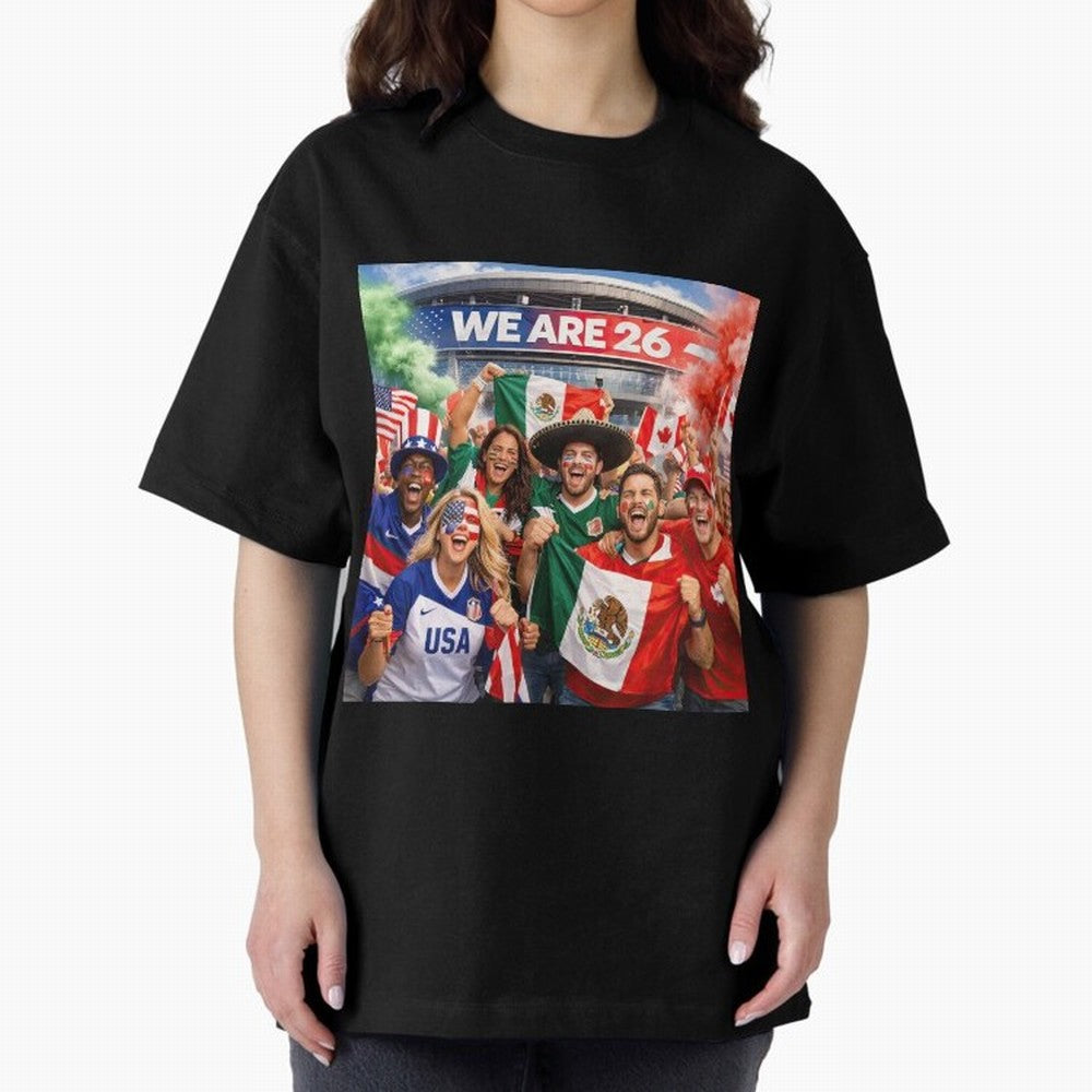 2026 FIFA World Cup Celebration Classic T-Shirt Join Match Day Hype around FIFA World Cup 2026, Messi and Cristiano Ronaldo, Brazil, Sports Nostalgia, International Competition, Famous Players and Unforgettable Victories; Perfect for Fans,