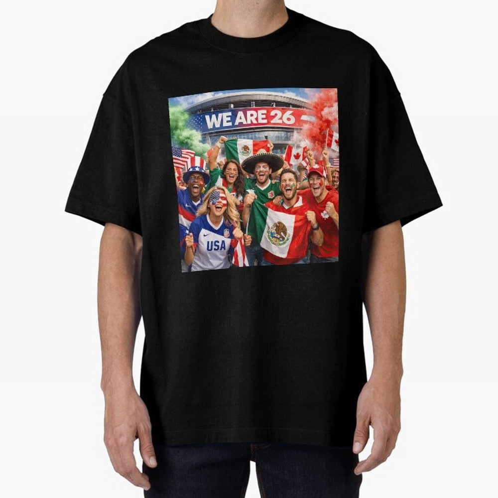 2026 FIFA World Cup Celebration Classic T-Shirt Join Match Day Hype around FIFA World Cup 2026, Messi and Cristiano Ronaldo, Brazil, Sports Nostalgia, International Competition, Famous Players and Unforgettable Victories; Perfect for Fans,