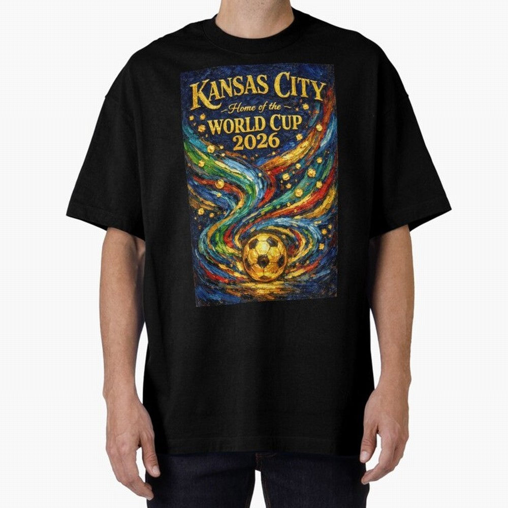Kansas City Home of the World Cup 2026 Soccer Fan ¡ª Moody Jewel Art Print Classic T-Shirt Bring Stadium Energy to the FIFA World Cup 2026 Group Stage Journey through Haaland and Mbappe Highlights, Netherlands Pride, Football Passion, Legendary