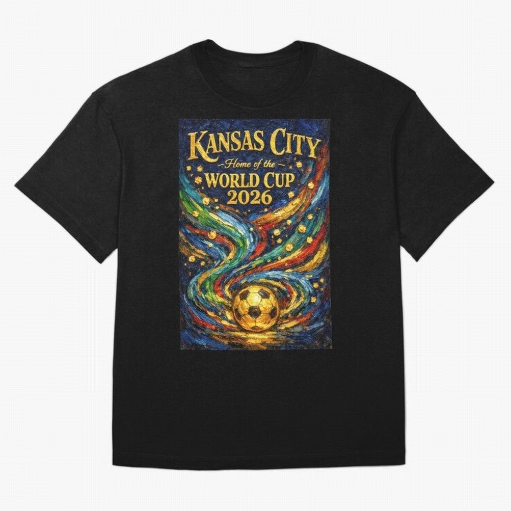 Kansas City Home of the World Cup 2026 Soccer Fan ¡ª Moody Jewel Art Print Classic T-Shirt Bring Stadium Energy to the FIFA World Cup 2026 Group Stage Journey through Haaland and Mbappe Highlights, Netherlands Pride, Football Passion, Legendary