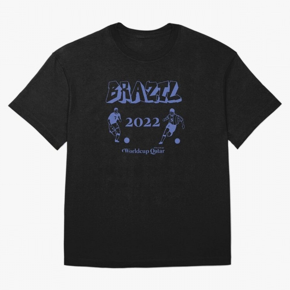 BRAZIL IN QATAR WORLDCUP 2022 Classic T-Shirt Support Your Favorite Stars during FIFA World Cup 2026 USA Canada Mexico for Fans of Mbappe and Neymar and Spain, Bringing Football History, Final Match Energy, Crowd Noise and Once in a Lifetime