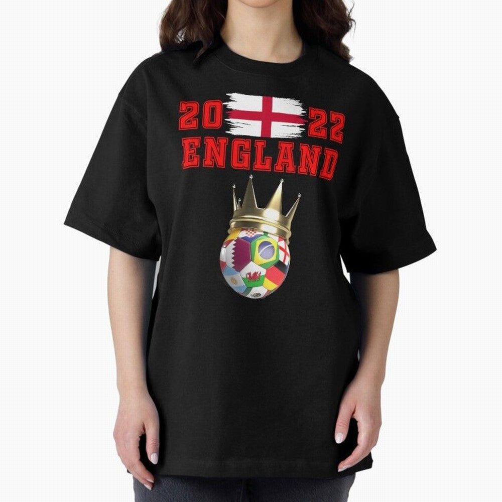 England soccer world cup jersey 2022 football Classic T-Shirt Show Love for Legendary Goals in FIFA World Cup 2026 Driven by Mbappe, Portugal, Spain and Germany Energy, Football Passion, Legendary Performances, Festival Vibes and Supporter