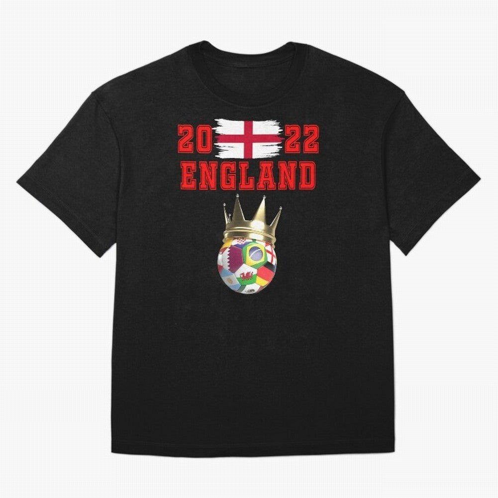 England soccer world cup jersey 2022 football Classic T-Shirt Show Love for Legendary Goals in FIFA World Cup 2026 Driven by Mbappe, Portugal, Spain and Germany Energy, Football Passion, Legendary Performances, Festival Vibes and Supporter