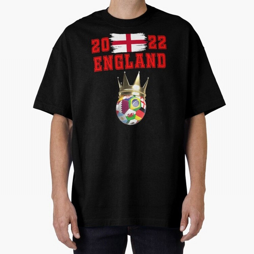 England soccer world cup jersey 2022 football Classic T-Shirt Show Love for Legendary Goals in FIFA World Cup 2026 Driven by Mbappe, Portugal, Spain and Germany Energy, Football Passion, Legendary Performances, Festival Vibes and Supporter
