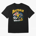 Australia World Cup 2026 Soccer Kangaroo Fan Design Classic T-Shirt Embrace FIFA World Cup 2026 Group Stage for Fans of Messi and Cristiano Ronaldo and Brazil, Portugal and Argentina, Bringing Stadium Memories, Football Loyalty, International