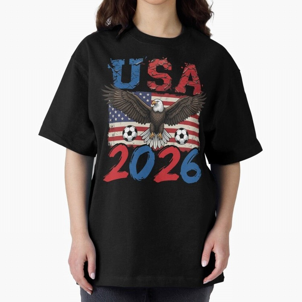 USA world cup 2026 soccer fan Classic T-Shirt Make Every Match About FIFA World Cup 2026 USA Canada Mexico Highlighting Mbappe and Neymar, Spain and Netherlands Energy, Tournament Hype, Historic Matchups, Family Viewing Parties and Global Sports