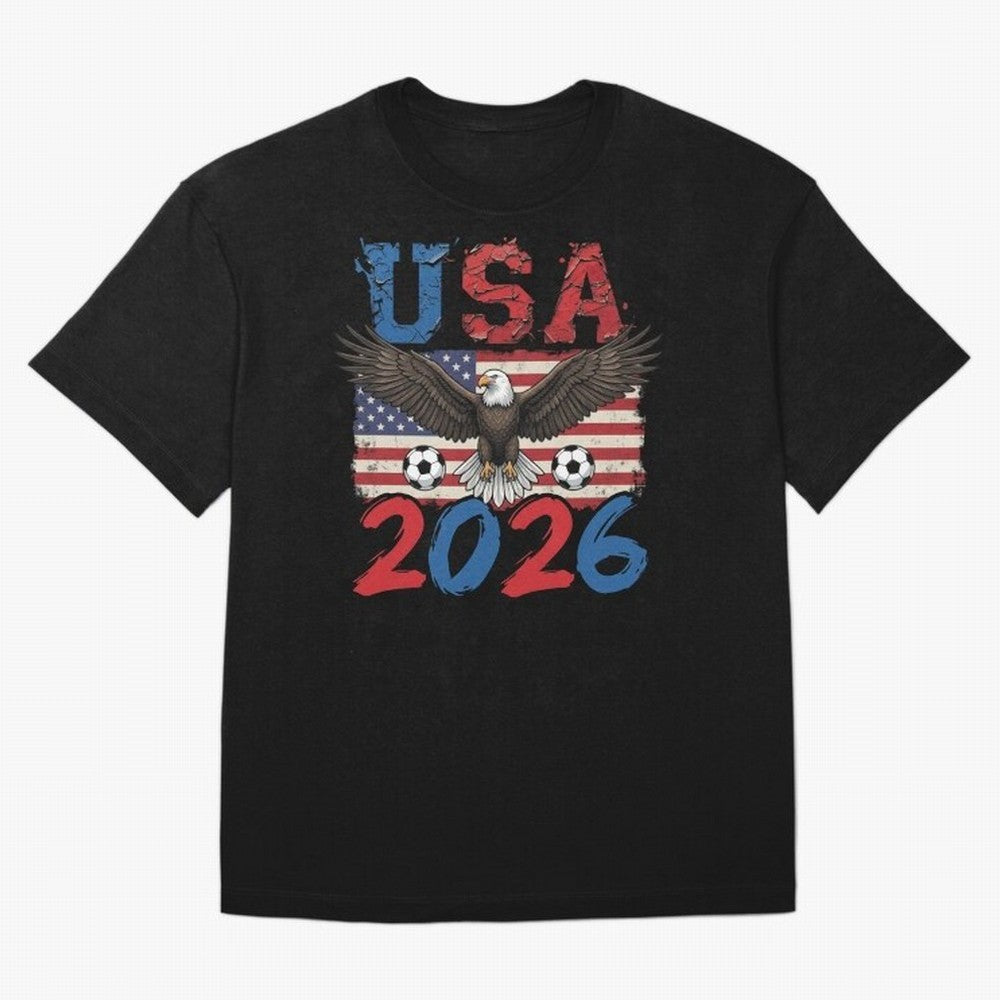 USA world cup 2026 soccer fan Classic T-Shirt Make Every Match About FIFA World Cup 2026 USA Canada Mexico Highlighting Mbappe and Neymar, Spain and Netherlands Energy, Tournament Hype, Historic Matchups, Family Viewing Parties and Global Sports