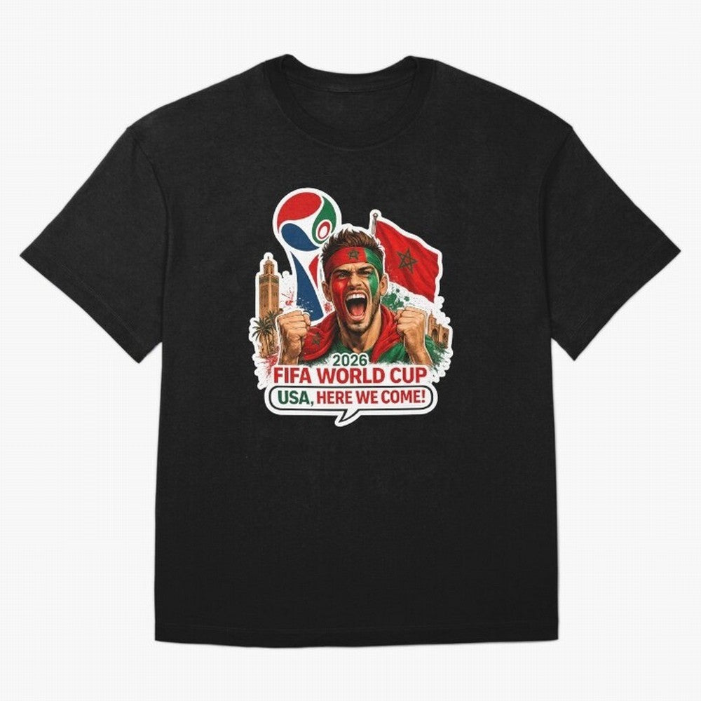 Morocco 2026 World Cup Fan Classic T-Shirt Remember Iconic Moments from the FIFA World Cup 2026 Group Stage Journey through Neymar Highlights, Argentina and Brazil Pride, Stadium Memories, Football Loyalty, International Chants and Championship