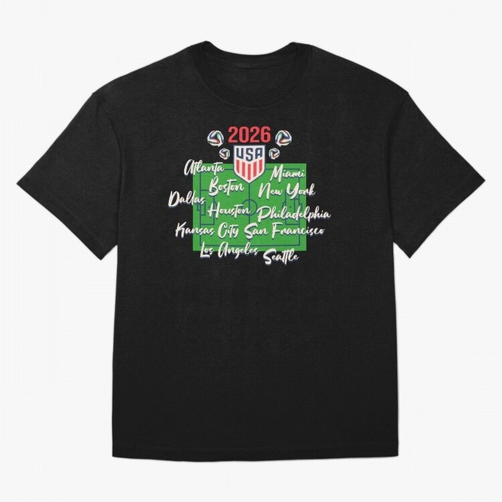 USA 2026 Go United States Sport USA Team Classic T-Shirt Cheer through Every Moment of FIFA World Cup 2026 USA Canada Mexico for Fans of Cristiano Ronaldo, Haaland and CR7 and Portugal, Spain and Germany, Bringing Sports Nostalgia, International