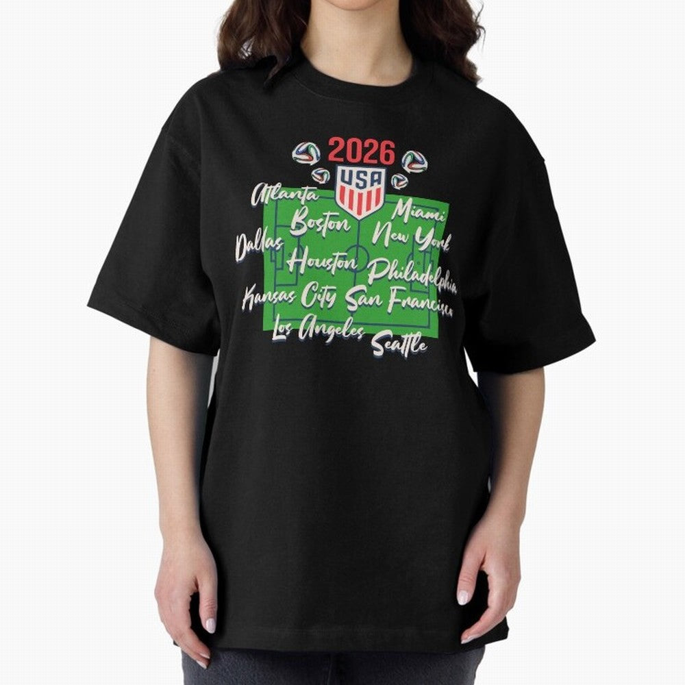 USA 2026 Go United States Sport USA Team Classic T-Shirt Cheer through Every Moment of FIFA World Cup 2026 USA Canada Mexico for Fans of Cristiano Ronaldo, Haaland and CR7 and Portugal, Spain and Germany, Bringing Sports Nostalgia, International