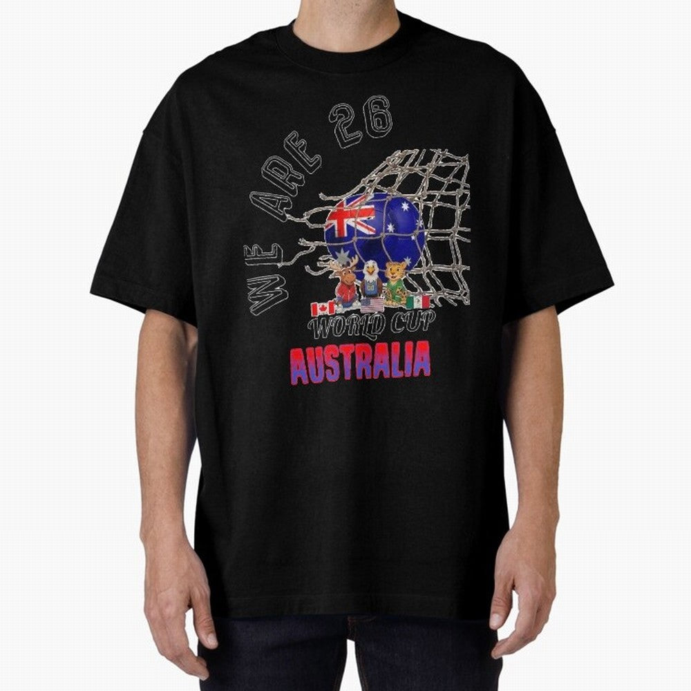World cup 26 - Australia Classic T-Shirt Join the FIFA World Cup 2026 USA Canada Mexico Journey through Cristiano Ronaldo, Haaland and CR7 Highlights, Portugal Pride, Vintage Soccer Flavor, Modern Football Stars, National Flags and Final Night