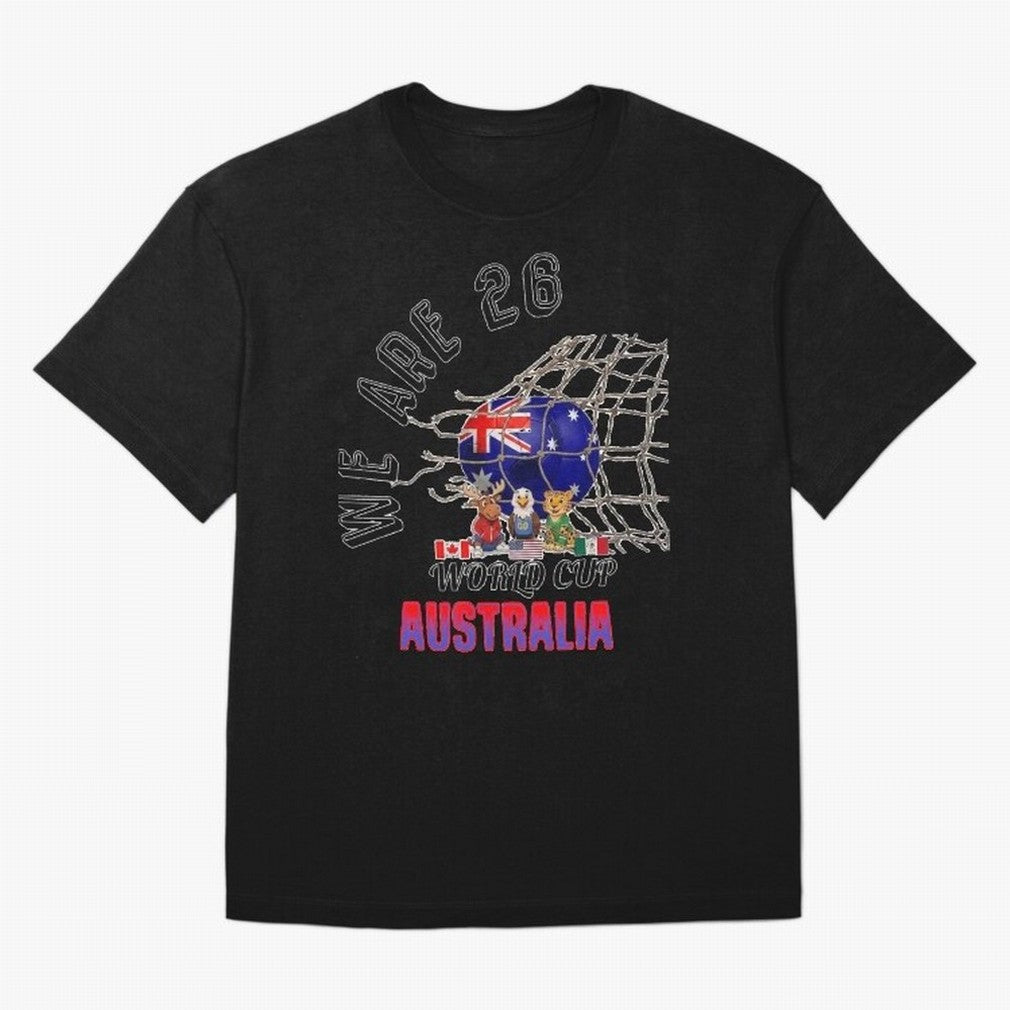 World cup 26 - Australia Classic T-Shirt Join the FIFA World Cup 2026 USA Canada Mexico Journey through Cristiano Ronaldo, Haaland and CR7 Highlights, Portugal Pride, Vintage Soccer Flavor, Modern Football Stars, National Flags and Final Night