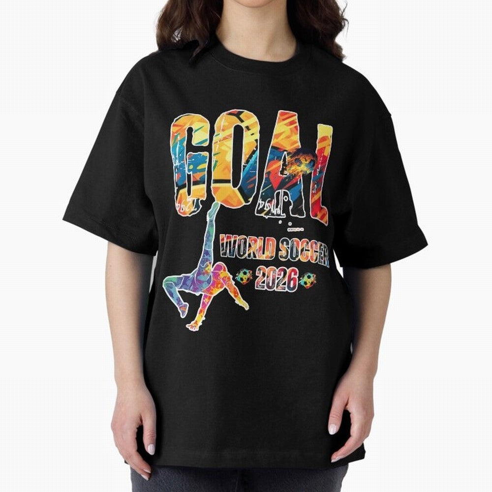 Goal World Soccer Championship 2026 Classic T-Shirt Represent the FIFA World Cup 2026 Journey through Neymar, Haaland and Cristiano Ronaldo Highlights, Germany Pride, Match Day Excitement, Supporter Culture, Golden Goals and Global Football