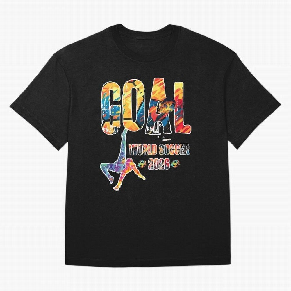 Goal World Soccer Championship 2026 Classic T-Shirt Represent the FIFA World Cup 2026 Journey through Neymar, Haaland and Cristiano Ronaldo Highlights, Germany Pride, Match Day Excitement, Supporter Culture, Golden Goals and Global Football