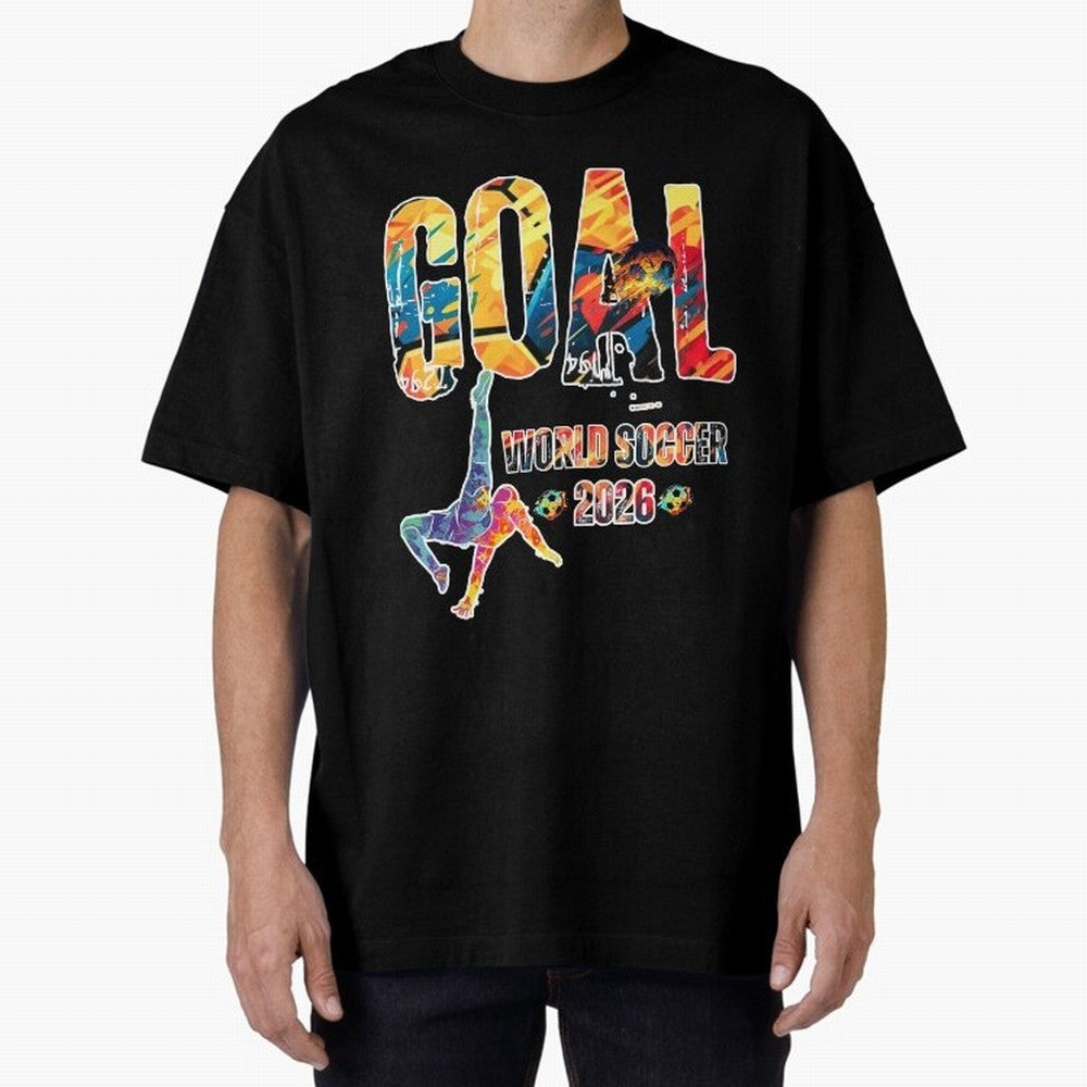 Goal World Soccer Championship 2026 Classic T-Shirt Represent the FIFA World Cup 2026 Journey through Neymar, Haaland and Cristiano Ronaldo Highlights, Germany Pride, Match Day Excitement, Supporter Culture, Golden Goals and Global Football