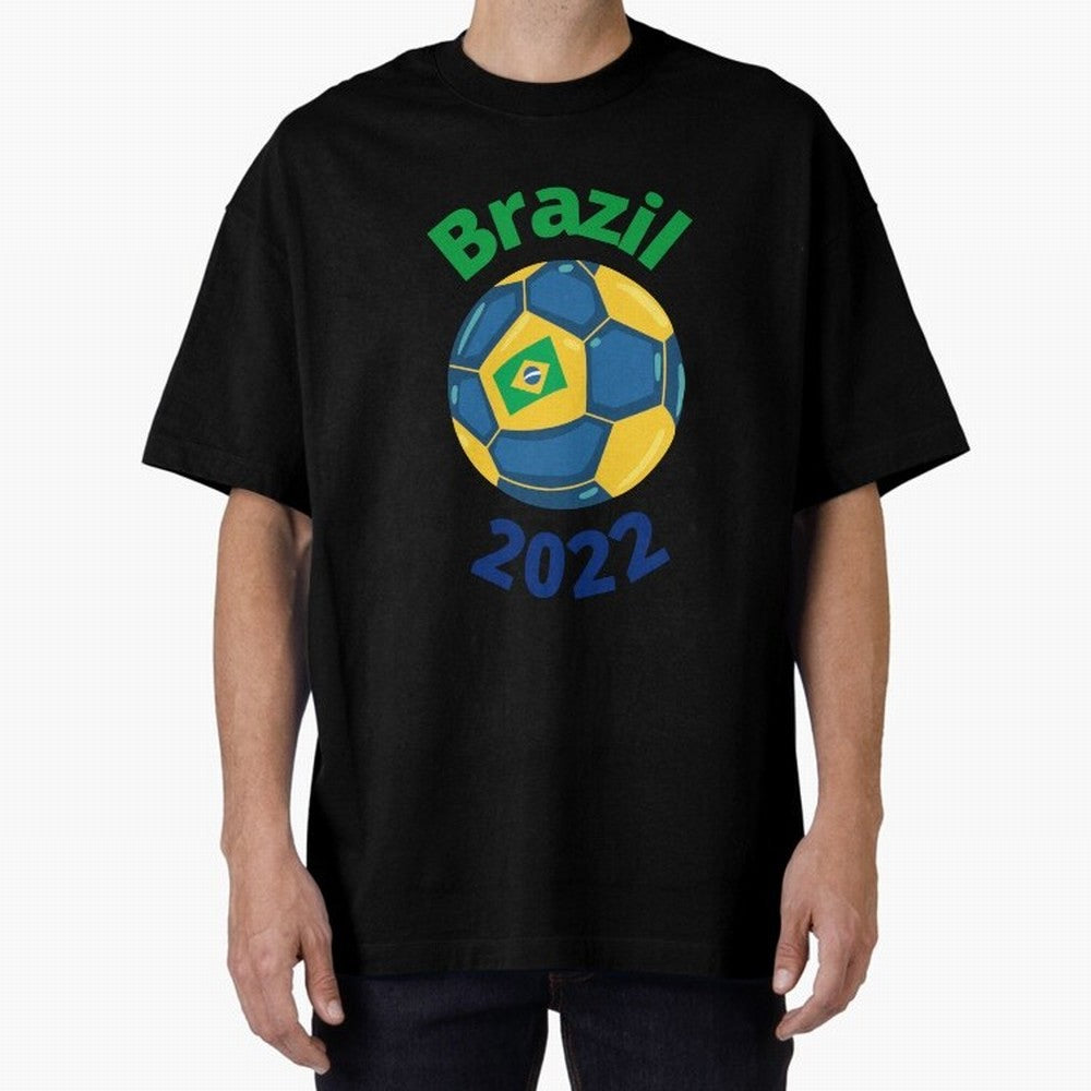 Brazil 2022 Classic T-Shirt Feel the Trophy Chase of FIFA World Cup 2026 Group Stage Built around Neymar, Haaland and Cristiano Ronaldo, Argentina Energy, Soccer Culture, Superstar Moments, National Team Dreams and Competitive Fire; Ideal for Fans