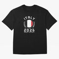 World Cup 2026 Italy Football Fan Italian Supporter T-Shirt_88563599 Classic T-Shirt Relive Global Football Passion for FIFA World Cup 2026, Inspired by Neymar, Haaland and Cristiano Ronaldo, Spain and Netherlands, Match Day Excitement, Supporter