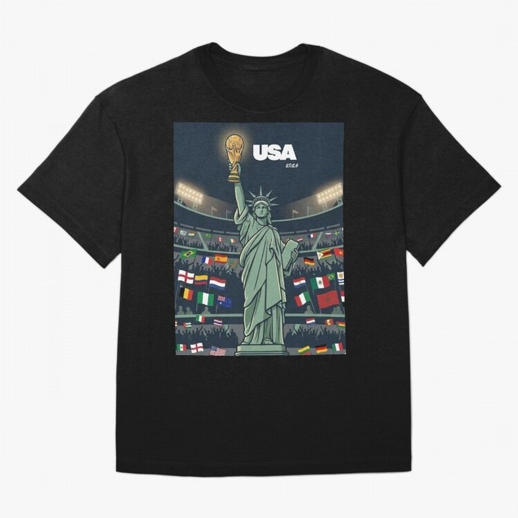 World Cup USA 2026 Classic T-Shirt Feel the Heartbeat of Match Day Hype around FIFA World Cup 2026, Haaland, Germany, Game Day Rituals, Football Legends, Country Pride and the Road to the Final; Great for Supporters Who Love Legendary Players,