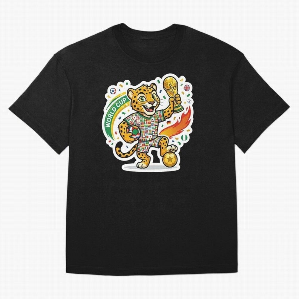 WorldCup Classic T-Shirt Honor Football Greatness during FIFA World Cup 2026 Spirit, Driven by Spain, Mbappe and Neymar, Sports Nostalgia, International Competition, Famous Players and Unforgettable Victories; Great for Watch Parties, Sports Bars,