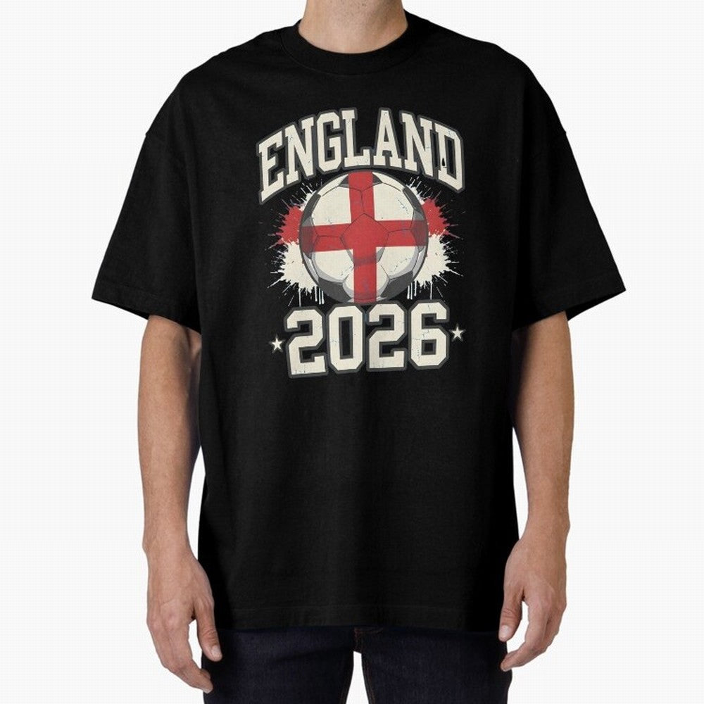 England 2026 World Cup for Football Fans and Teams Classic T-Shirt Celebrate Golden Goal Energy in Global Football Passion for FIFA World Cup 2026, Highlighting Mbappe, Spain and Netherlands, Retro Football Energy, Iconic Rivalries, Trophy Chase