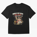 World Cup 2026 Funny Cat Soccer Retro Shirt Classic T-Shirt Back the Journey through FIFA World Cup 2026 Group Stage for Fans of CR7 and France and Portugal, Bringing Champion Mindset, Group Stage Buzz, Knockout Tension and Passionate Fan Culture;
