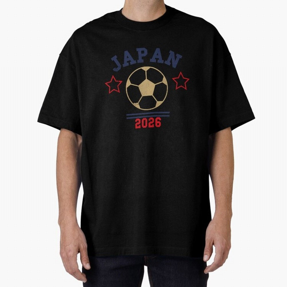 Japan 2026 ¡ª Vintage Soccer Tee Classic T-Shirt Spotlight FIFA World Cup 2026 USA Canada Mexico Centered on Cristiano Ronaldo, Brazil Energy, Worldwide Fan Energy, Dramatic Goals, Stadium Lights and Championship Celebrations; Great for Supporters