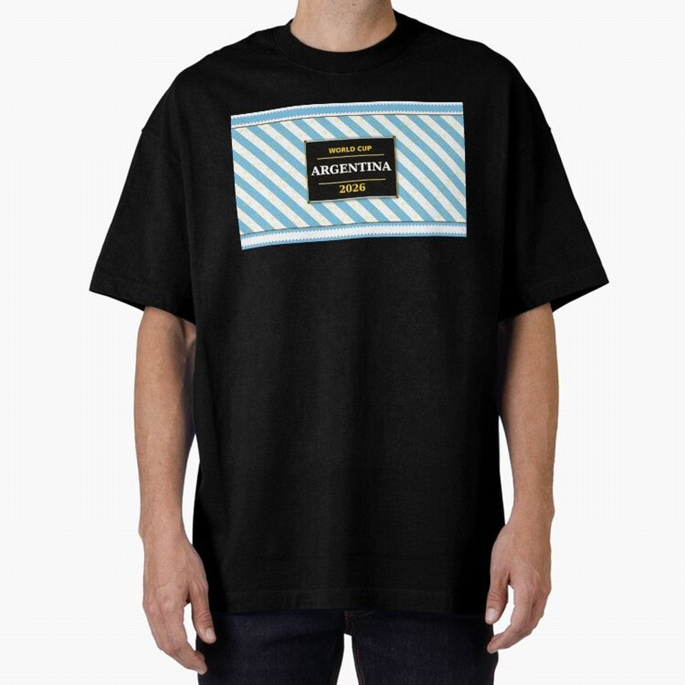 Argentina Football Fan 2026 ¡ª Defending Champions Soccer Fan Gift Classic T-Shirt Remember FIFA World Cup 2026 USA Canada Mexico for Fans of Messi, CR7 and Mbappe and Argentina and Brazil, Bringing Vintage Soccer Flavor, Modern Football Stars,