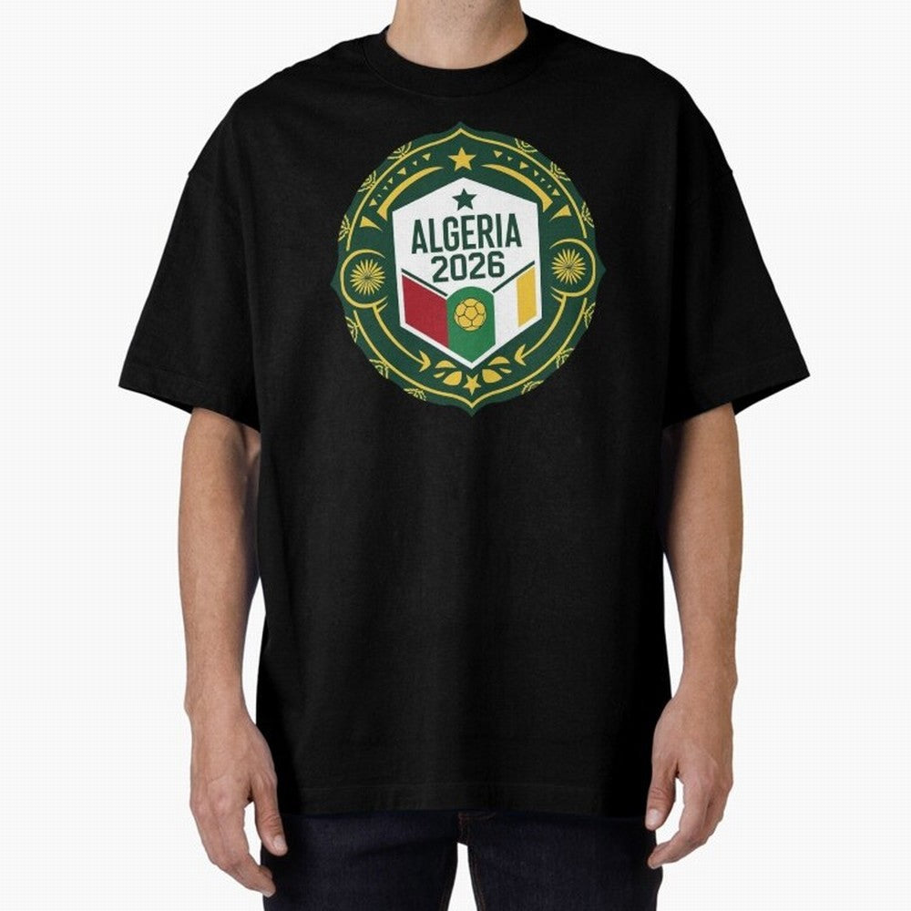 Algeria Worldcup 2026 Classic T-Shirt Keep Football History Alive during FIFA World Cup 2026 Group Stage for Fans of Cristiano Ronaldo and France, Bringing Stadium Chants, National Pride, Trophy Dreams and Unforgettable Football Memories; Perfect