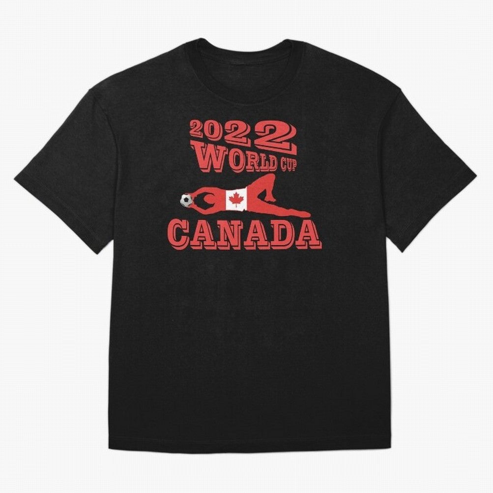 CANADA, Qatar World Cup 2022 Classic T-Shirt Celebrate Rivalries and Pride in Global Football Passion for FIFA World Cup 2026 Group Stage, with CR7 and Messi, England and Germany, Championship Spirit, Famous Goals, Roaring Crowds and International