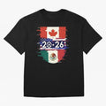 Glitched United 2026 - North America Emblem Cup Classic T-Shirt Elevate Match Day Hype around FIFA World Cup 2026 USA Canada Mexico, CR7 and Messi, England, Fan Favorite Moments, National Team Passion, Big Match Drama and Soccer History; Built for