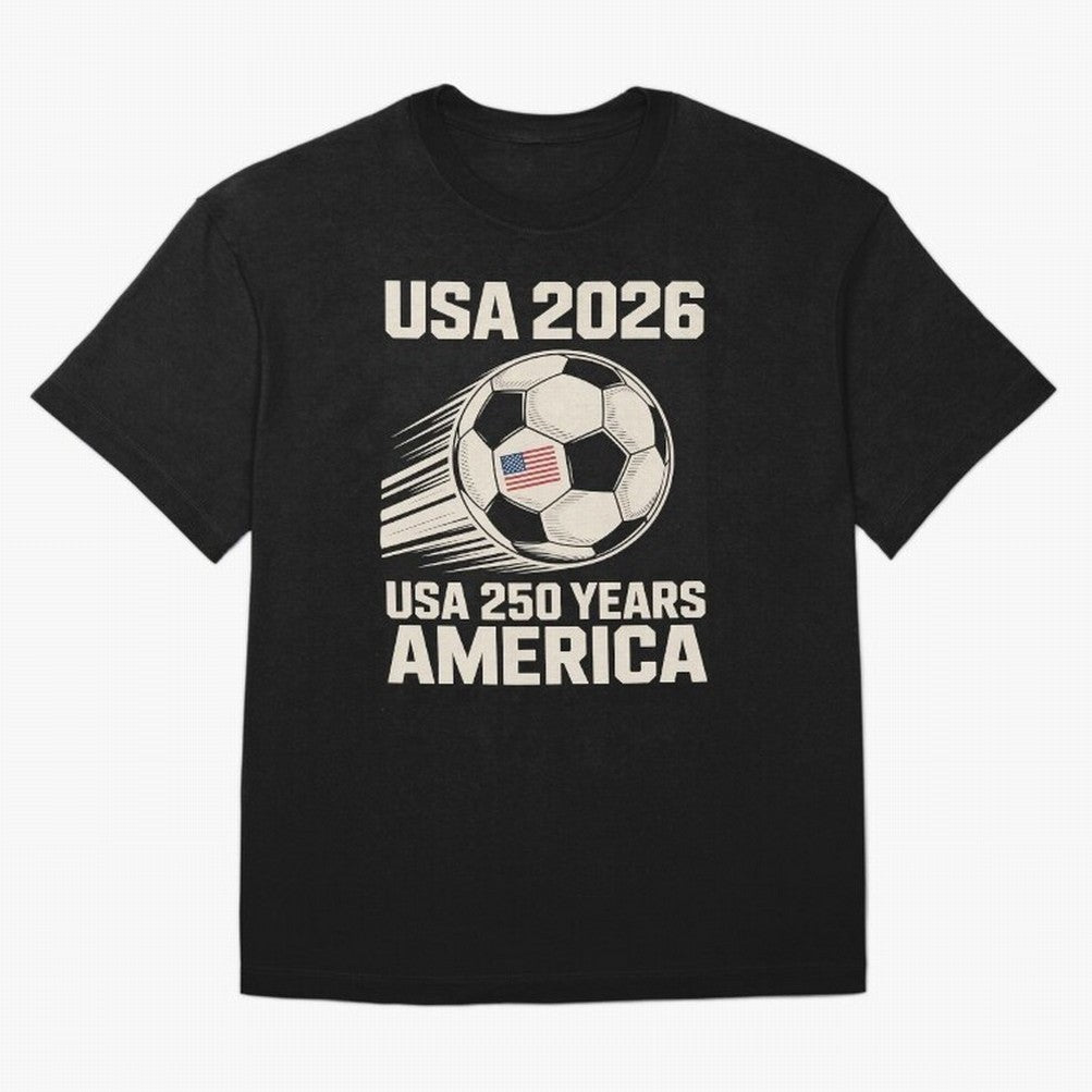 Usa 2026 Soccer 250 Years Women Kids 4th of July Classic T-Shirt Represent Football Lovers during the FIFA World Cup 2026 Group Stage Journey through Messi Highlights, Argentina Pride, Stadium Chants, National Pride, Trophy Dreams and Unforgettable