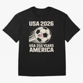 Usa 2026 Soccer 250 Years Women Kids 4th of July Classic T-Shirt Represent Football Lovers during the FIFA World Cup 2026 Group Stage Journey through Messi Highlights, Argentina Pride, Stadium Chants, National Pride, Trophy Dreams and Unforgettable