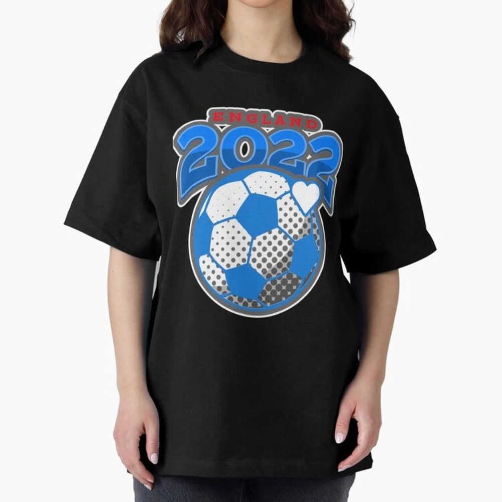 England 2022 Design Classic T-Shirt Represent FIFA World Cup 2026 Spirit, Highlighting Argentina and Brazil, Messi, CR7 and Mbappe, Vintage Soccer Flavor, Modern Football Stars, National Flags and Final Night Emotion; Made for Die Hard Supporters,