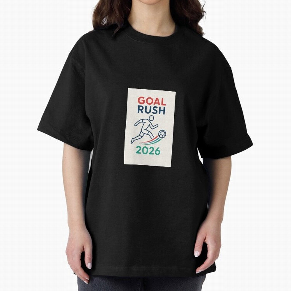 Goal Rush 2026 Classic T-Shirt Show Your Love for FIFA World Cup 2026 Built around Mbappe and Neymar, France and Portugal Energy, Football History, Final Match Energy, Crowd Noise and Once in a Lifetime Moments; Perfect for Supporters Who Want Bold