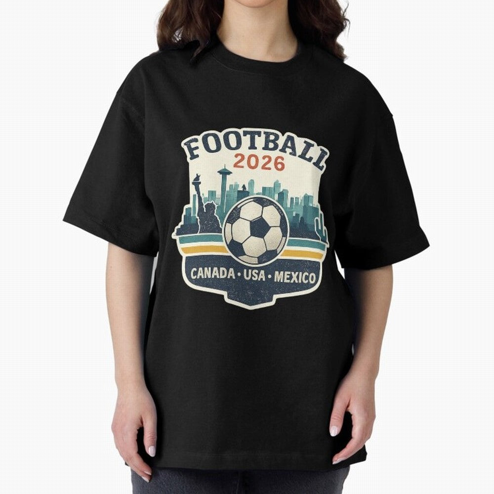 Football 2026 ¨C One World One Goal Classic T-Shirt Celebrate the Biggest Stage of FIFA World Cup 2026 for Fans of CR7 and France and Portugal, Bringing Stadium Memories, Football Loyalty, International Chants and Championship Tradition; Made for