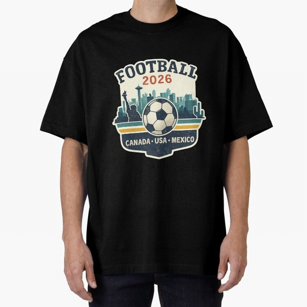 Football 2026 ¨C One World One Goal Classic T-Shirt Celebrate the Biggest Stage of FIFA World Cup 2026 for Fans of CR7 and France and Portugal, Bringing Stadium Memories, Football Loyalty, International Chants and Championship Tradition; Made for